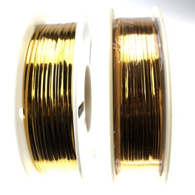 Wholesale Metallic PET twist ties in Spool